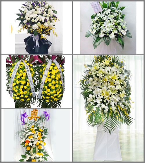 福建三明明溪县胡坊镇洋地村白事花篮预定